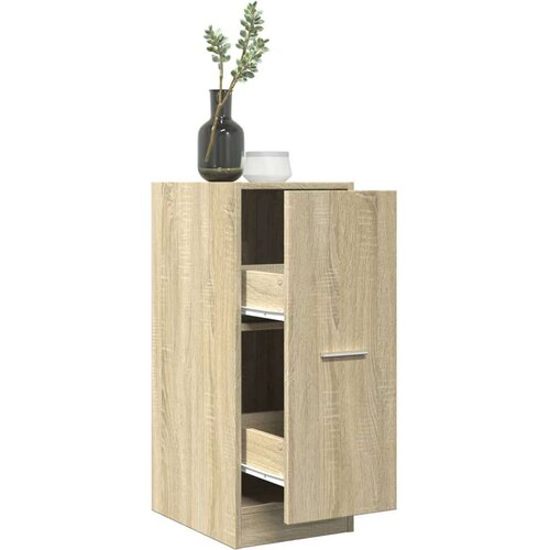 vidaXL Lekarniška omara sonoma hrast 30x41x77,5 cm inženirski les Cene