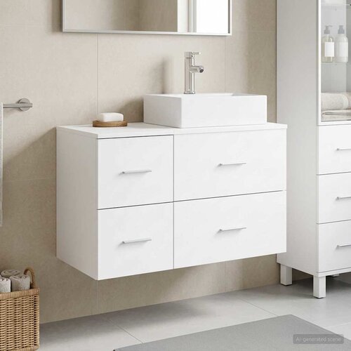 Set namje&scaron;taja za kupaonicu 2 kom. Bijela Konstruirano drvo 49,5 x 41 x 79,5 cm Cijene