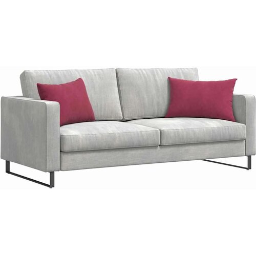 VidaXL jastučići za sofu 2 pcs vinska crvena 60 x 40 cm Slike