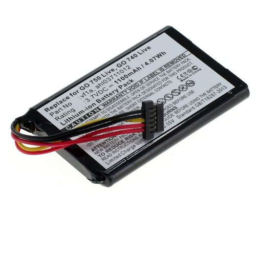 OTB Baterija za TomTom Go 740 Live / 750 Live, 1100 mAh Slike