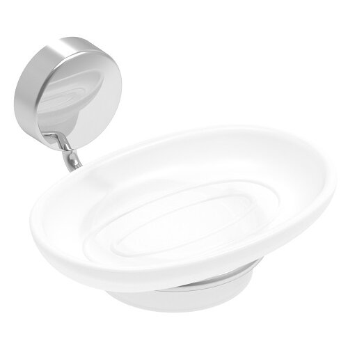 Simple Držalo za milo (krom, belo) Slike