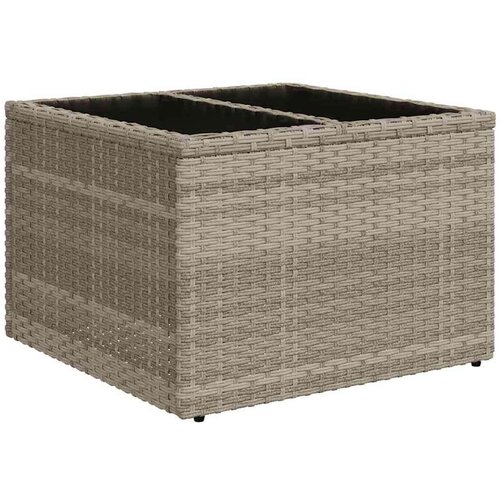 VidaXL 8-dijelni set vrtnih sofa od poliratana s jastucima svjetlosivi Slike
