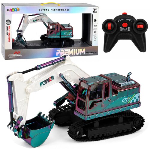 Rc Crawler Bager z Premičnim Rokom in Lučmi 1:14 Slike