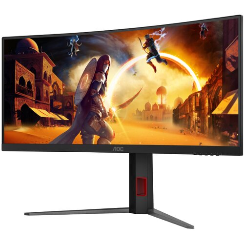 AOC 34 inča CU34G4Z WQHD 3440x1440 Fast VA 240 Hz zakrivljeni gaming monitor outlet Cene