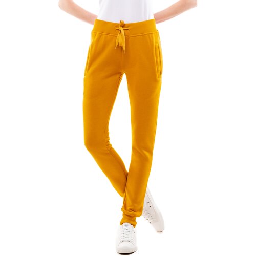 Glano Women's sweatpants - mustard Slike
