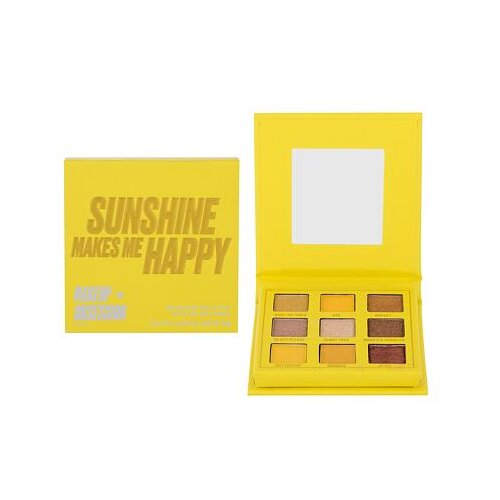 Makeup Obsession sunshine Makes Me Happy paleta sjenila za oči 3,42 g Slike