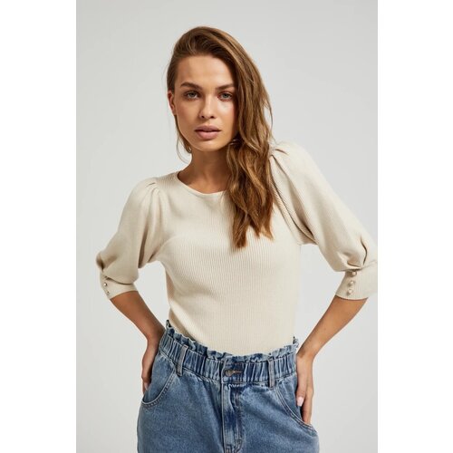 Marisse Women's Sweater Z-Sw-4507 L.Beige Cene