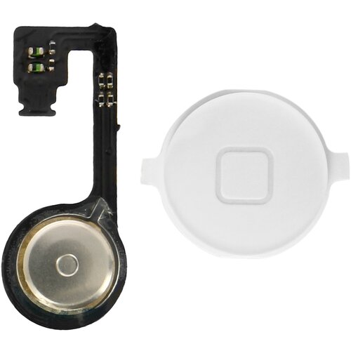 AVIZAR Glavni gumb Home s prikljucnim kablom str. Apple iPhone 4S - bel, (20886153) Slike