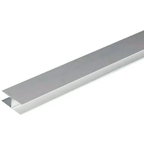  H-spojna profil (D x V: 300 cm x 16 mm, Prikladno za: Polikarbonatne ploče, Aluminij)