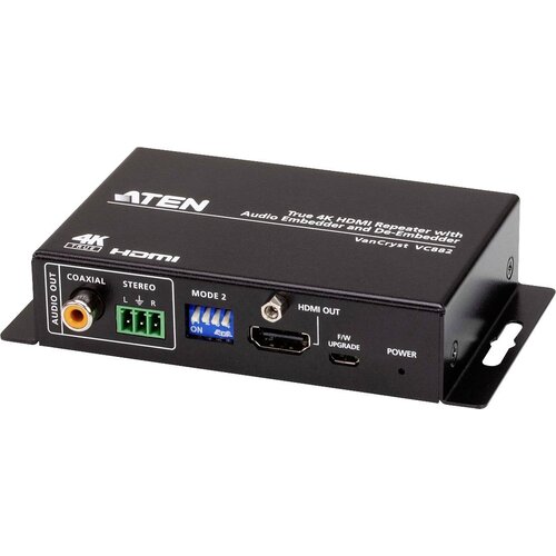 Aten True 4K HDMI Repeater z Audio Embedder in De-Embedder True 4K HDMI HDMI&reg; vhod Repeater 5 m, (20630836) Cene