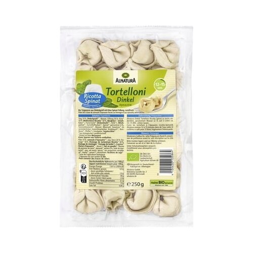 Alnatura Organski tortelloni od pira - ricotta, špinat Cijene