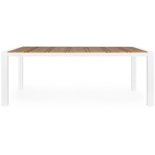 BIZZOTTO Aluminijasta vrtna miza 100x198 cm Elias &amp;ndash; Slike