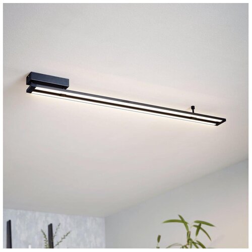 Eglo Amontillado zidna/plafonjera led, 27w, dimabilna na dodir, crno/bela Cene