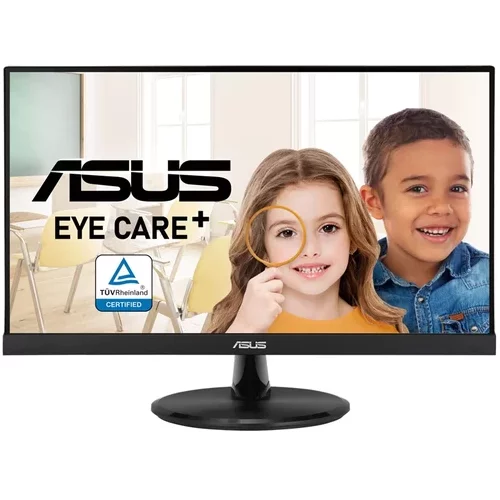 Asus VP227HE Eye Care Monitor – 22" (21.45" viewable), Full HD, Frameless, 3000:1, 75Hz, Adaptive-Sync, Low Blue Light, Flicker Free, Wall Mountable - 90LM0880-B01170
