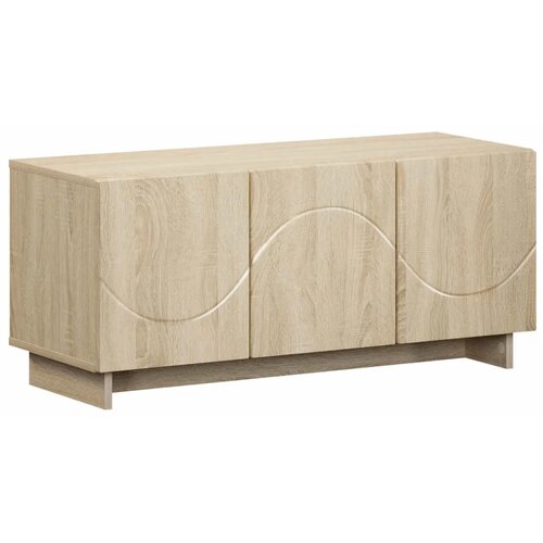  TV stalak 90 x 34 5 x 40 cm Hrast sonoma Konstruirano drvo - Hrast sonoma 90 x 34 5 x 40 cm Slike