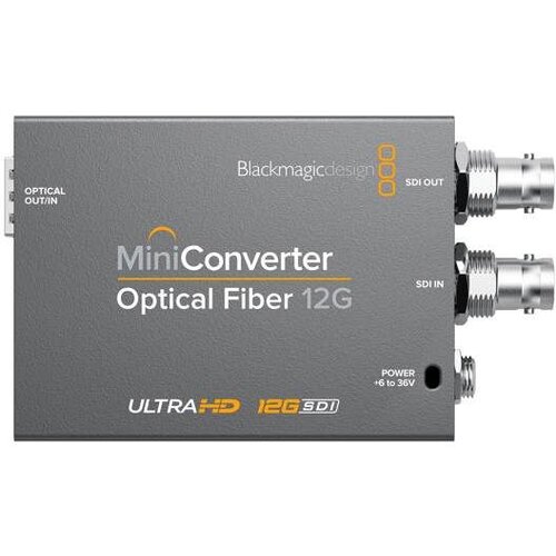 Blackmagic Optical Fiber 12G CONVMOF12G-Mini Converter Cene