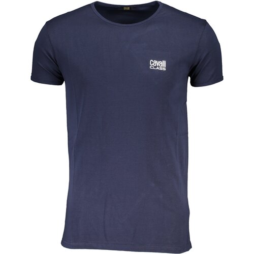 Cavalli Class MEN&#39;S SHORT SLEEVED T-SHIRT BLUE Cene