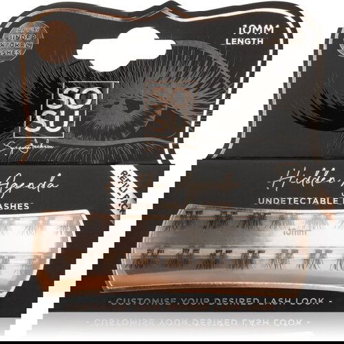 SOSU by Suzanne Jackson Hidden Agenda Undetectable Lashes samoljepljive pojedinačne trepavice 10 mm Cijene