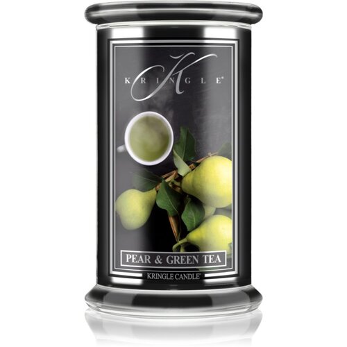 Kringle Candle Reserve Pear &amp;amp; Green Tea mirisna svijeća 623 g Slike