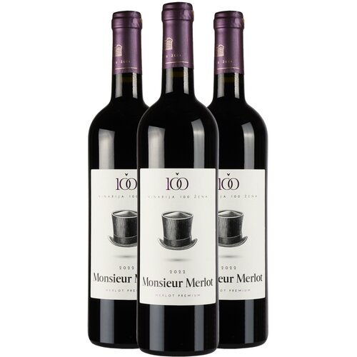 Vinarija 100 žena AKCIJA 2+1 100 Žena Msje Merlo Cene