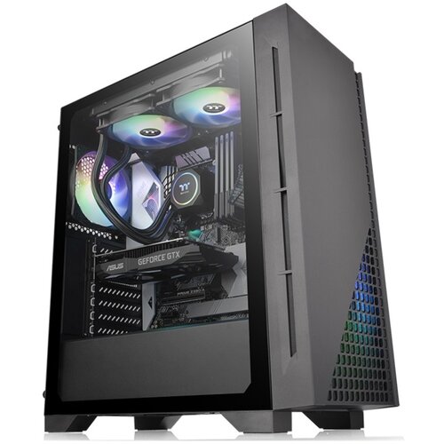 Thermaltake Divider 170 ARGB Micro case, tempered glass, 2x 120mm ARGB PWM fan Cijene