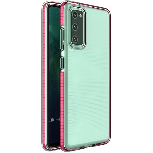 IZMAEL.eu Futrola Spring clear TPU za Samsung Galaxy A12/Galaxy M12/Galaxy F12 - Roza Cene