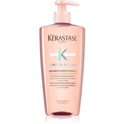 Kérastase chroma absolu bain riche chroma respect šampon za barvane lase za poškodovane lase 500 ml za ženske Cene