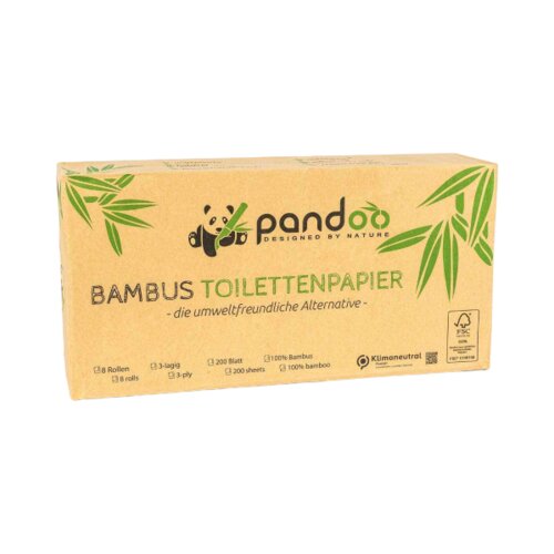 Pandoo Toaletni papir iz bambusa Cene