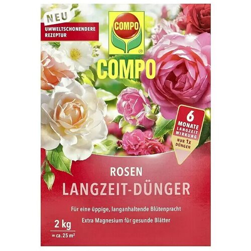 COMPO Gnojilo za vrtnice z dolgotrajnim delovanjem Compo (2 kg) Slike