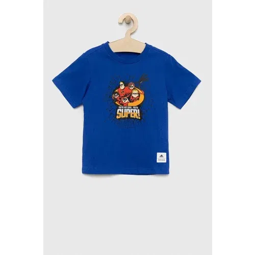 Adidas Otroška bombažna kratka majica x Pixar