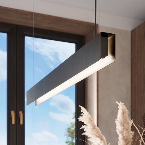 Sollux Lighting Sollux SL.1395 - LED luster na sajli SPARK 1xG13/8,5W/230V crna Slike
