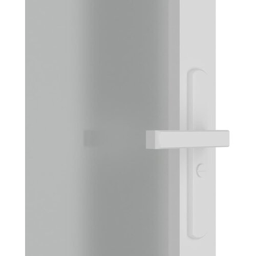  Unutarnja vrata 83 x 201,5 cm Bijela od mat stakla i aluminija Slike