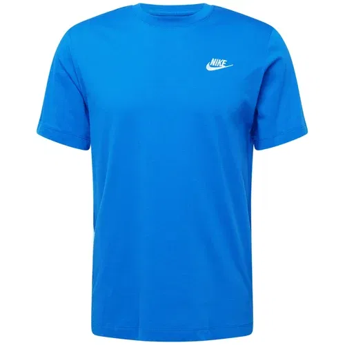 Nike Sportswear Majica 'Club' kraljevo modra / off-bela