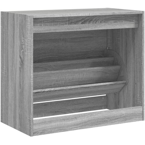  za cipele sivi hrast 80x42x69 cm konstruirano drvo Slike