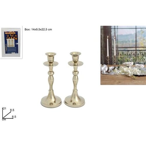  SVIJEĆNJAK SET 2/1 21 CM Cijene