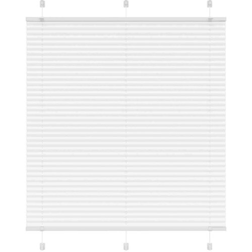 vidaXL Plisirana roleta bijela 115x150 cm širina tkanine 114,4 cm Cene