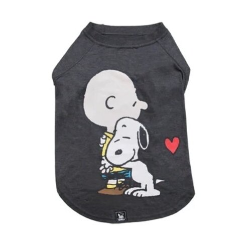 ZOOZ PETS Majica za pse Snoopy Charlie Hug M 40cm siva Slike
