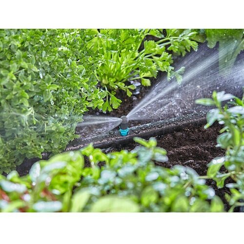 Gardena Micro-Drip Početni set navodnjavanja gredica povrća/cvijetnjaka (Daljina prskanja: Može se regulirati) Cijene
