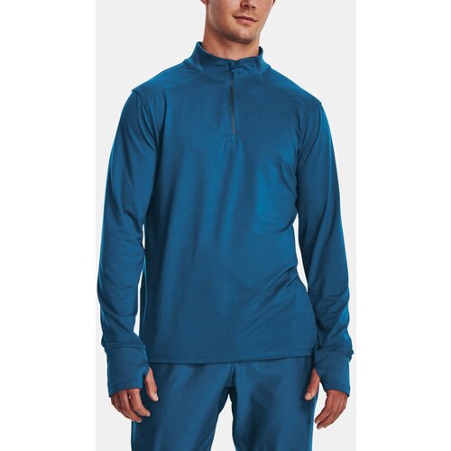 Under Armour T-Shirt QUALIFIER RUN 1/4 ZIP-BLU - Men Slike