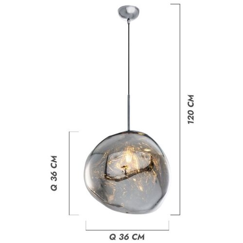 Opviq L1258 - rose gold rose gold chandelier Slike