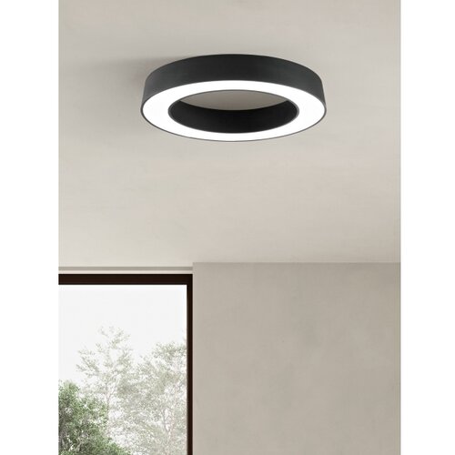 Ondaluce - LED prigu&amp;scaron;iva stropna svetiljka GLOBUS LED/80W/230V prečnik 100 cm crna Slike