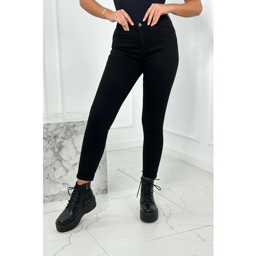 Kesi Skinny jeans with pocket detail black Slike