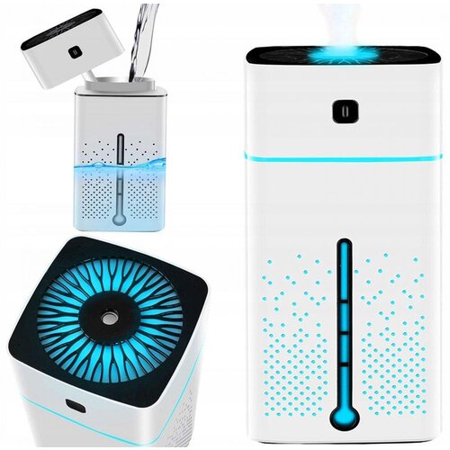 VERK_GROUP LED RGB vlažilec zraka difuzor 1000ml WATER CUBE, (20405446) Cene