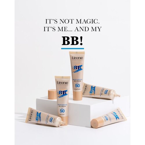Lirene BB vlažilna BB krema SPF 50 odtenek 01 Natural 30 ml Slike