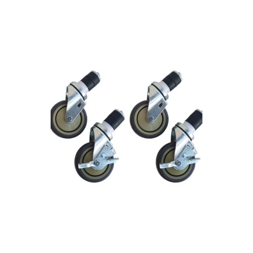  Set točkova WT SQ &ndash; 4 komada &ndash; 2 s kočnicama &ndash; 4 inča / 10,2 cm Cijene