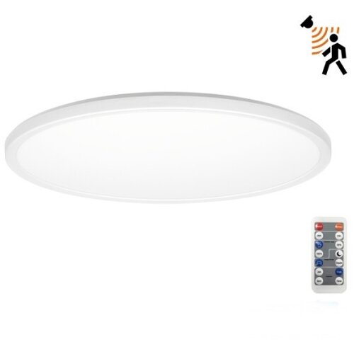  LED kupatilsko svetlo sa senzorom NIVERA LED/18W/230V IP54 prečnik 30 cm belo + daljinski upravljač Slike