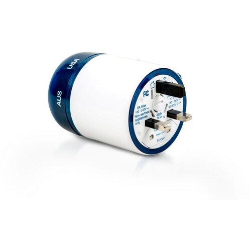 Travel Blue adapter Twist and Side i USB punjač dual Svijet za Europu (270) Cene