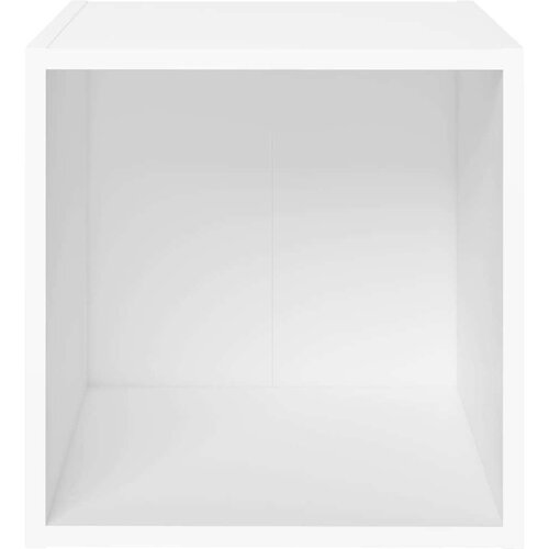  ormarići 2 kom bijeli 37 x 35 x 37 cm od iverice Slike