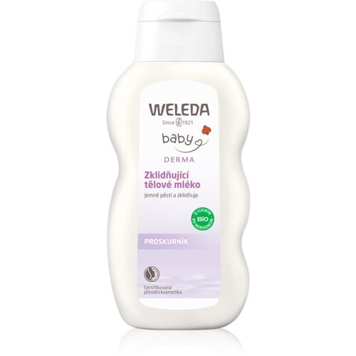 Weleda Baby Derma umirujuće mlijeko za tijelo za djecu 200 ml Cijene