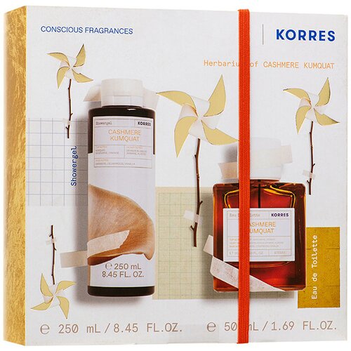 Korres Set Kašmir kumkvat toaletna voda, 50 ml + Gel za tuširanje, 250 ml Cene